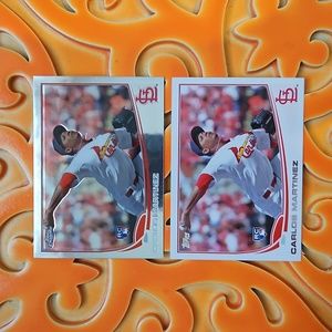 Topps Saint Louis Cardinals Carlos Martinzez 2012 Rookie Cards 2 pack